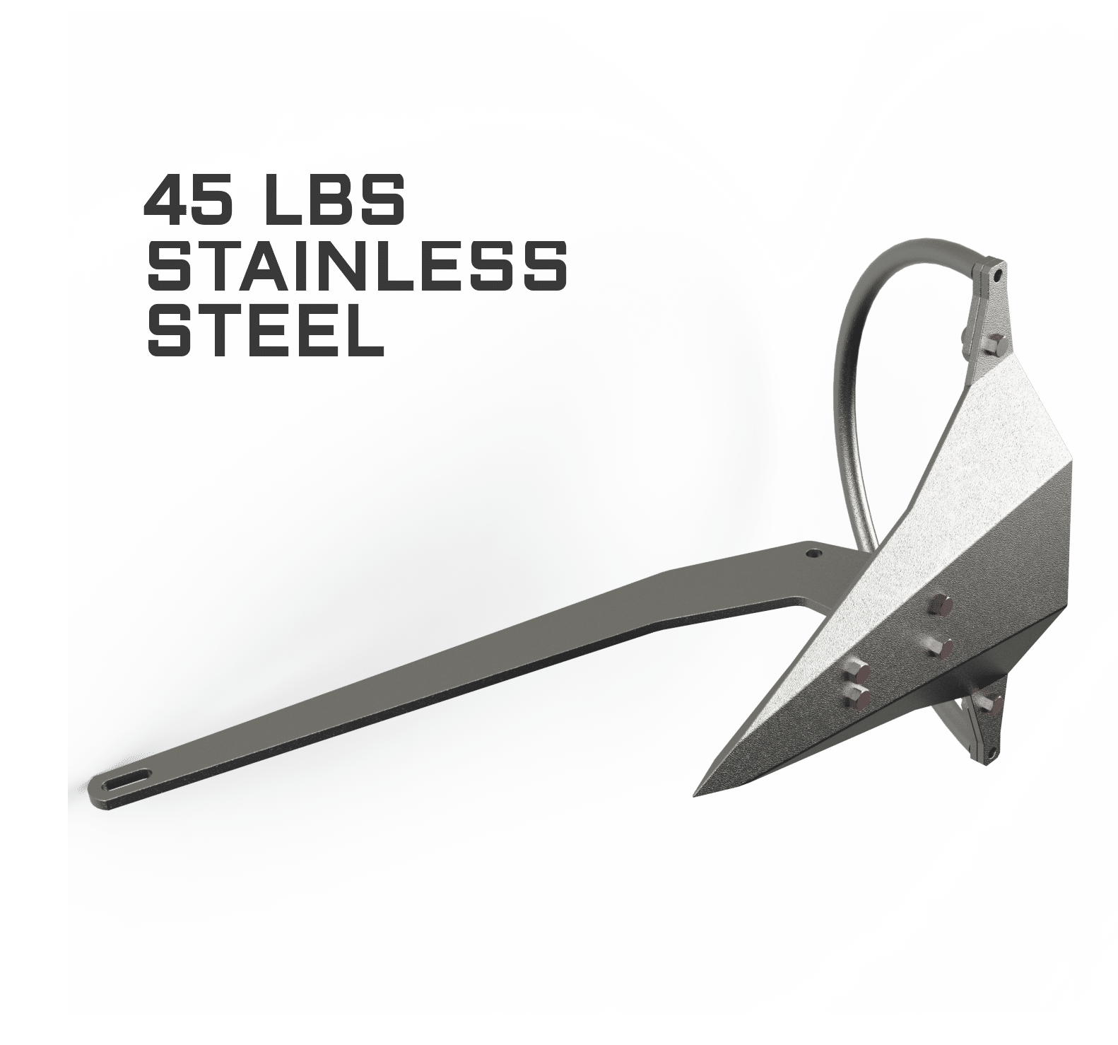 45 lbs Stainless Steel Mantus Anchor Mantus Marine