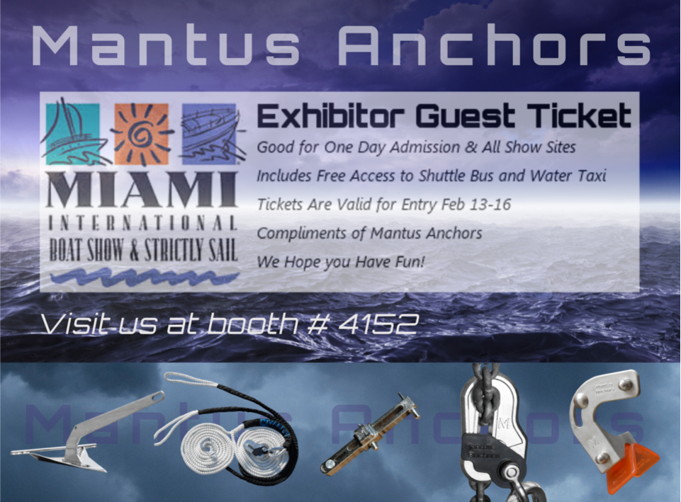 miami boat show 2018 vendors mantus anchors give away miami boat show mantus marine miami boat show 2018 vendors mantus anchors give away miami boat show mantus marine