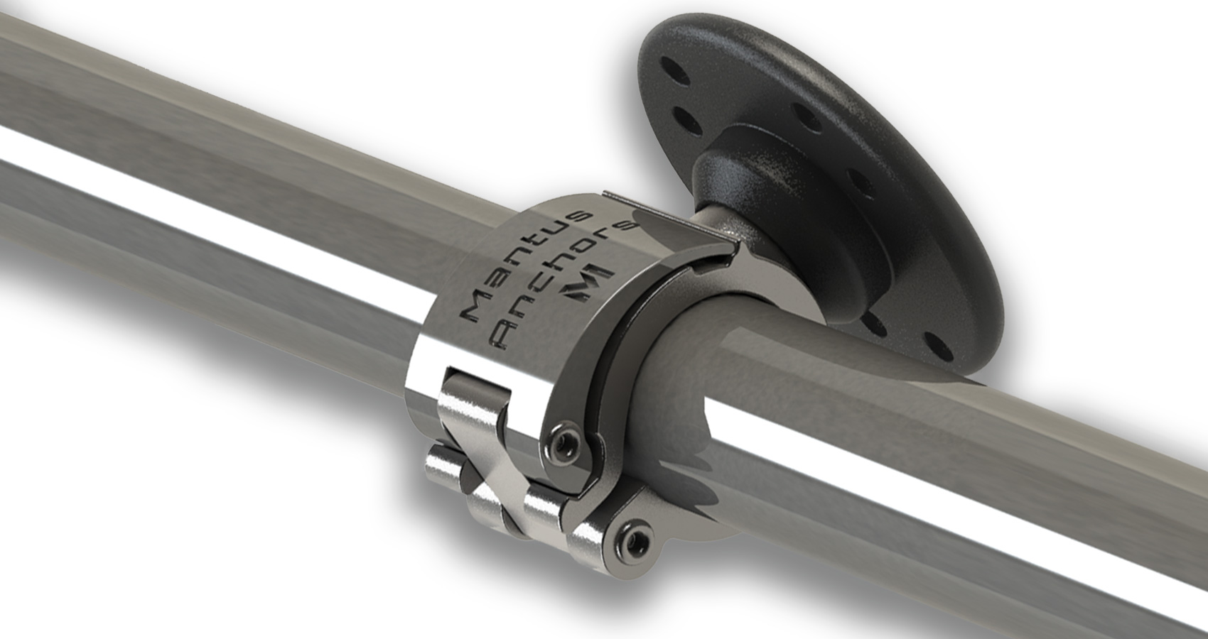 Mantus Stainless Steel Rail Clamp