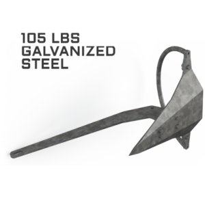 Mantus 105LBS Galvanized Anchor