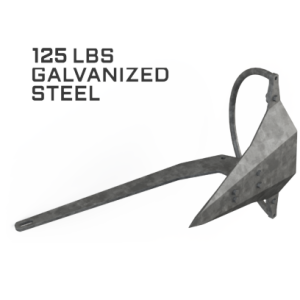 Mantus 125LBS Galvanized Anchor