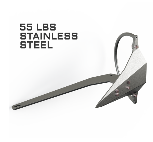 Mantus 55LBS Stainless Steel Anchor