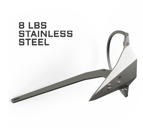 Mantus 8LBS Stainless Steel Anchor