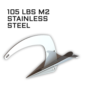 M2 Mantus Anchor Stainless Steel 105 lbs Thumbnail