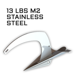 M2 Mantus Anchor Stainless Steel 13lbs Thumbnail