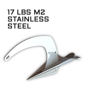 M2 Mantus Anchor Stainless Steel 17 lbs Thumbnail