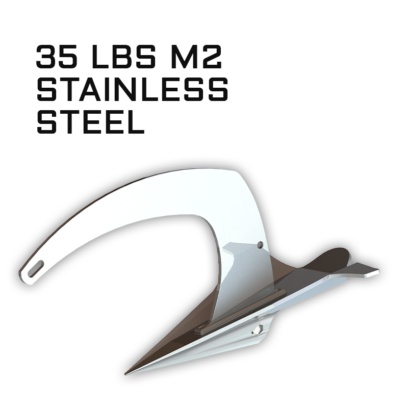 M2 Mantus Anchor Stainless Steel 35 lbs Thumbnail
