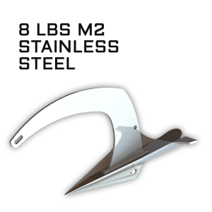 M2 Mantus Anchor Stainless Steel 8lbs Thumbnail