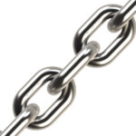 Duplex Stainless Steel Chain G4 Dimension - Grade 60 by Cromox (price per foot)
