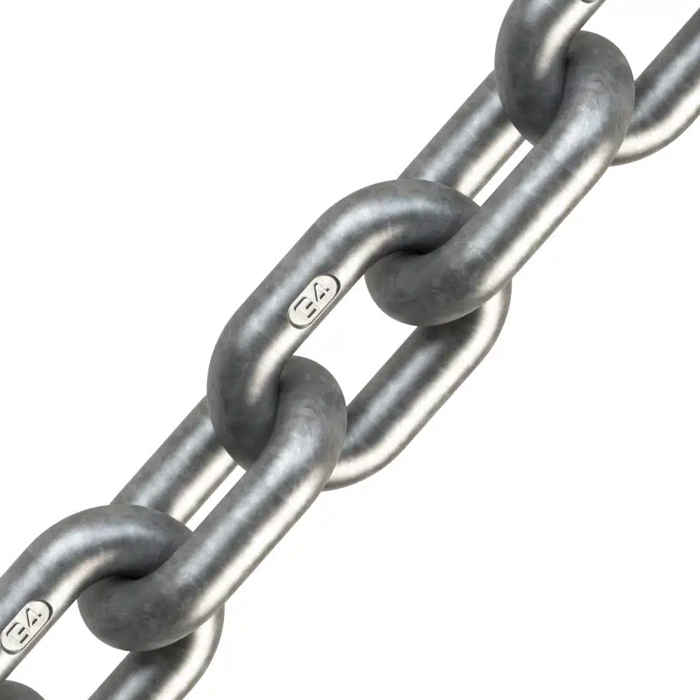 G4 Galvanized Chain Grade 40/43 by Laclede (price per foot)