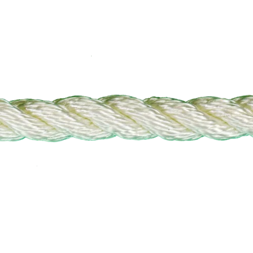 Three Strand Nylon Rope (White) Sold by Foot