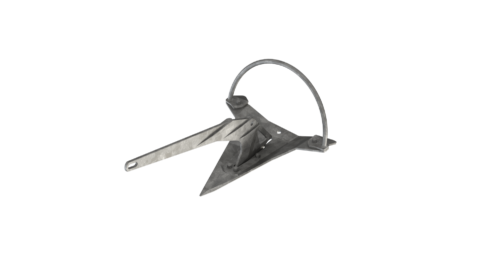 8lbs - M1 Performance Galvanized Steel Mantus Anchor