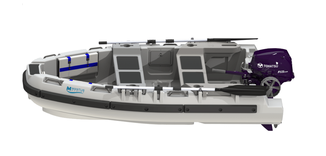 Mantus Dinghy - Model 104 Tiller Steering
